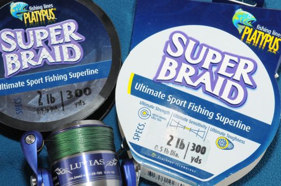 TESTED: Platypus Superbraid 2lb/8lb